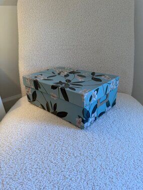 Martha Negley "Once Upon A Rose" Decorative Storage Box